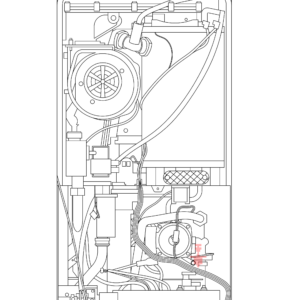 87161068470 - WORCESTER - Greenstar Junior - Greenstar 24 i Junior HE - Diverter Valve Motor